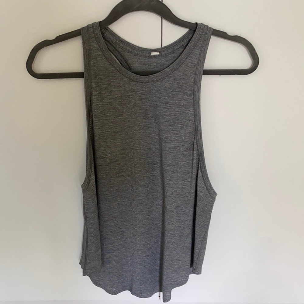 LuluLemon Grey Tank Racerback